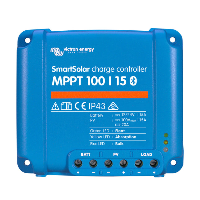 Victron SmartSolar MPPT Regulator, 15A, 12-24/100V - SCC110015060R