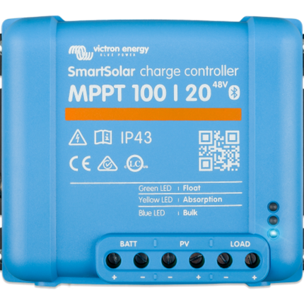Victron SmartSolar MPPT Regulator, 20A, 12-48/100V - SCC110020160R