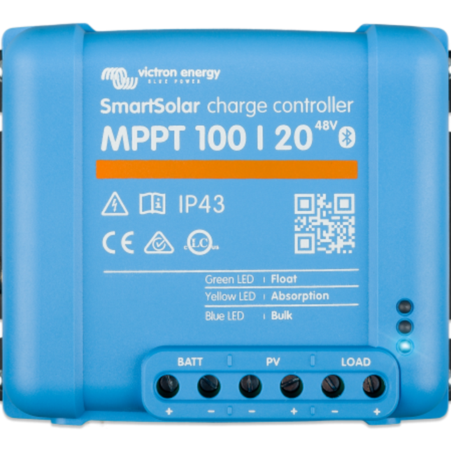 Victron SmartSolar MPPT Regulator, 20A, 12-48/100V - SCC110020160R