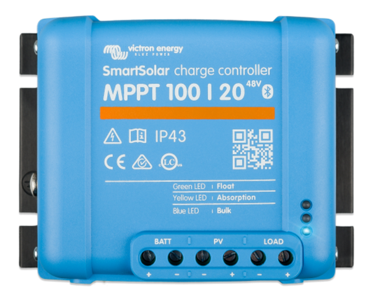 Victron SmartSolar MPPT Regulator, 20A, 12-48/100V - SCC110020160R