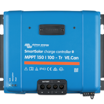 Victron SmartSolar MPPT Regulator, 100A, 12-48/150V, +VE.CAN - SCC115110411