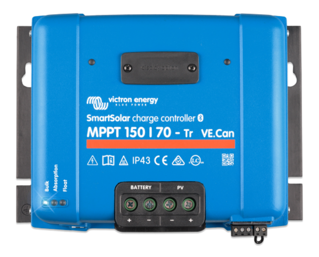 Victron SmartSolar MPPT Regulator, 70A, 12-48/150V, +VE.CAN - SCC115070411