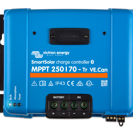 Victron SmartSolar MPPT Regulator, 70A, 12-48/250V, +VE.CAN - SCC125070421