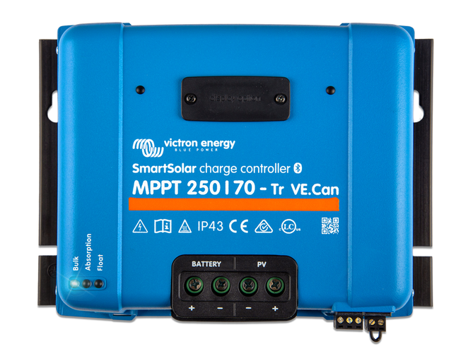 Victron SmartSolar MPPT Regulator, 70A, 12-48/250V, +VE.CAN - SCC125070421