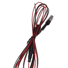 X10DR XDCC-RJ Fused Power Cable for Mobile Charger, 12 VDC, 1.5m