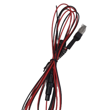 X10DR XDCC-RJ Fused Power Cable for Mobile Charger, 12 VDC, 1.5m