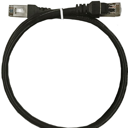 X10DR XIC-0.5 Shielded 6mm Interface Cable, Male/Male - Black
