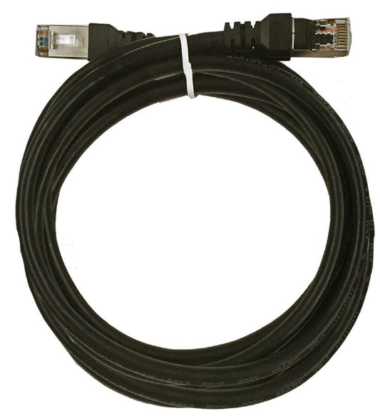 X10DR XIC-6.2 Shielded 6mm Interface Cable, Male/Male - Black