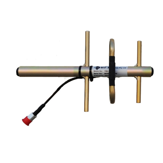 RFI YB03-99 3 Element Yagi Antenna, 350-600 MHz, 8 dBi - Custom Tuned