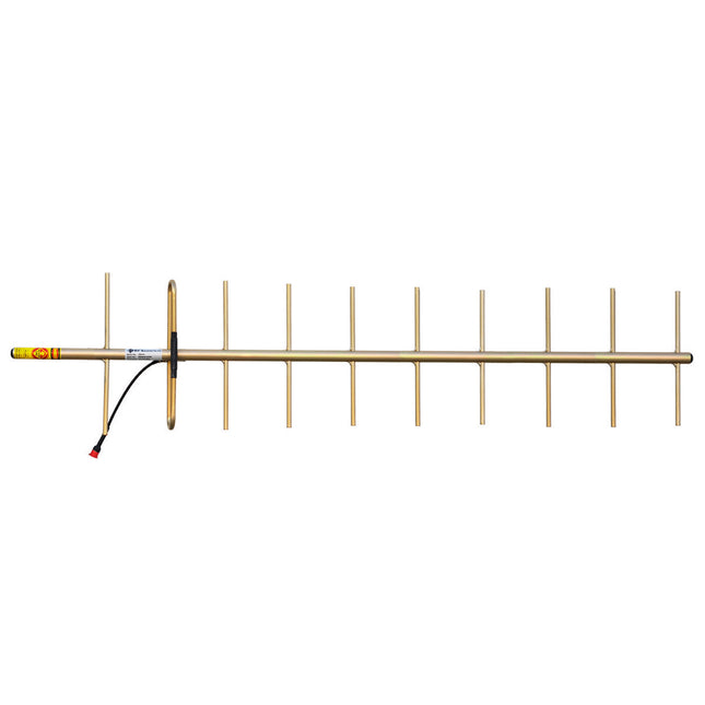 RFI YB10-65 10 Element Yagi Antenna, 400-420 MHz, 13 dBi