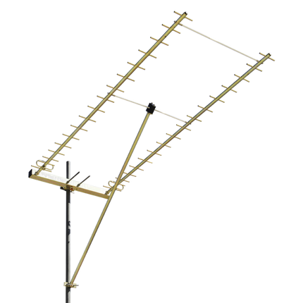 RFI YBA 18 Element Dual Yagi Array, 803-854 MHz, 19 dBi - Vertical
