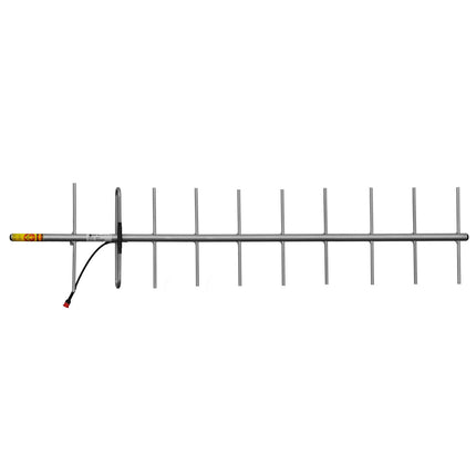 RFI YBSS10-65 10 Element Yagi Antenna, 400-420 MHz, 13 dBi