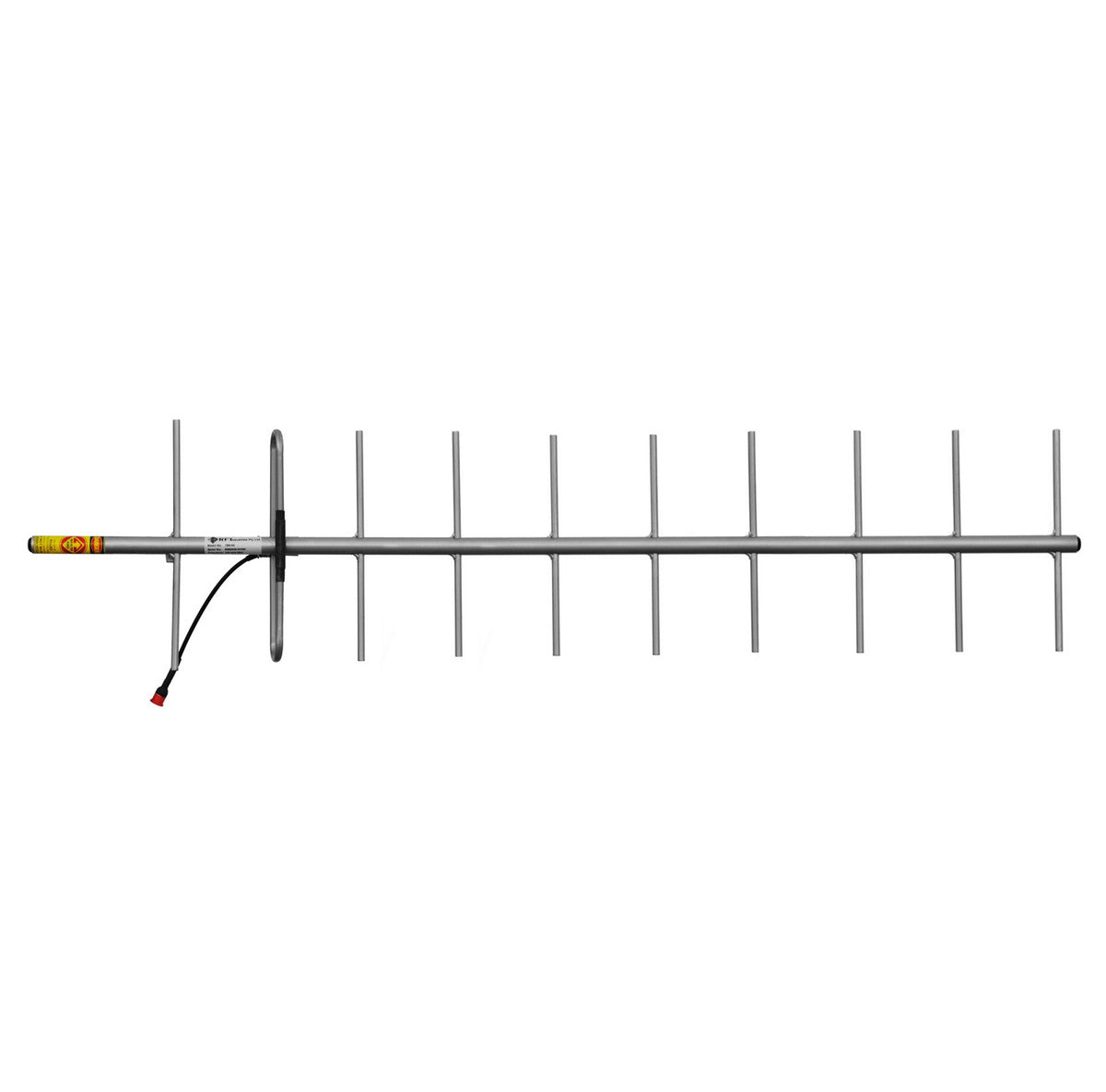 RFI YBSS10-65 10 Element Yagi Antenna, 400-420 MHz, 13 dBi