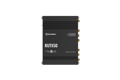 Teltonika RUTX50 5G Industrial Router - Dual Sim, Wi-Fi, Ethernet, WAN, DI/DO